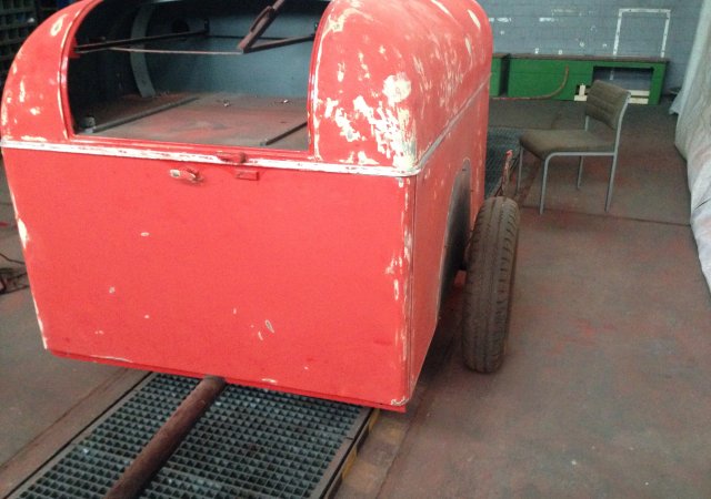 Tragkraftspritzenanhänger Magirus